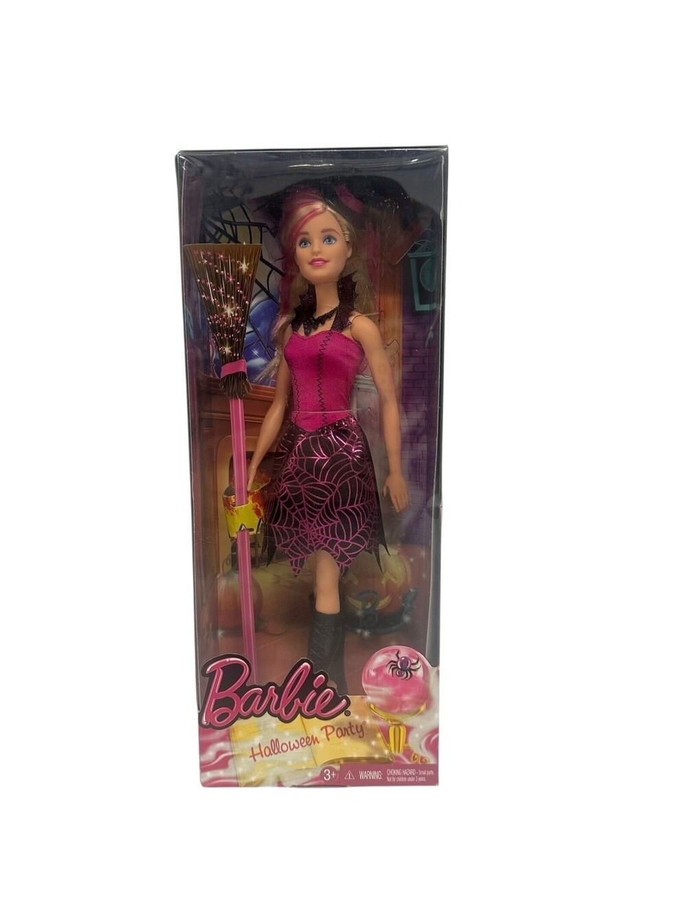 New Mattel Barbie Halloween Party Witch Doll DMN88 2018